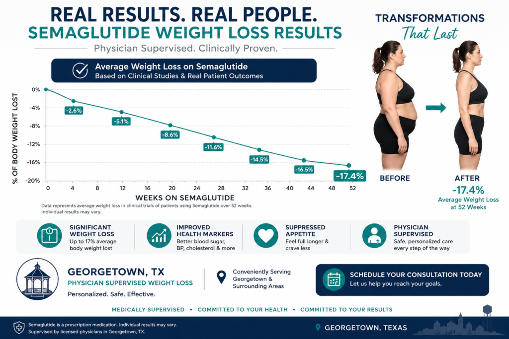
how much weight can you lose on semaglutide